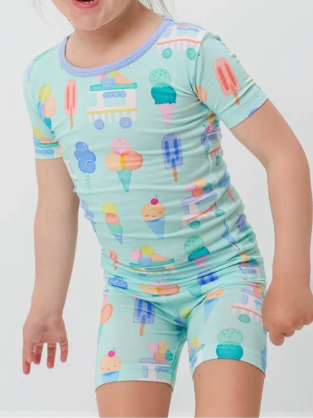 Little Sleepies Two Scoops Two Piece Short Set NWT